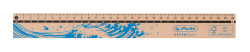 Ruler wooden 30 cm GREENline m...