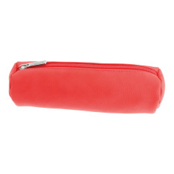 Pencil pouch round, coralle