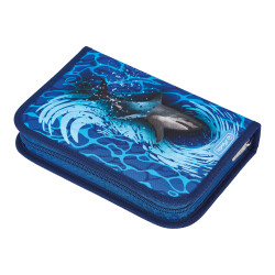 Pencil case Blue Shark