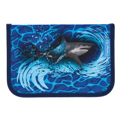 Pencil case  Blue Shark, top v...