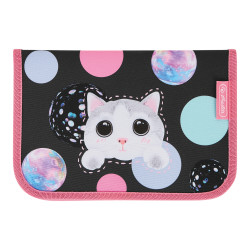 Pencil case Cute Cat, top view