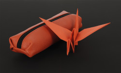 Pencil pouch Origami spicy ora...
