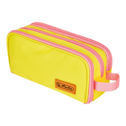 Double pencil pouch Neon yello...