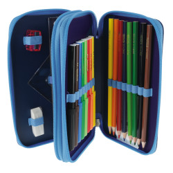 Double pencil case 23 pcs.  De...