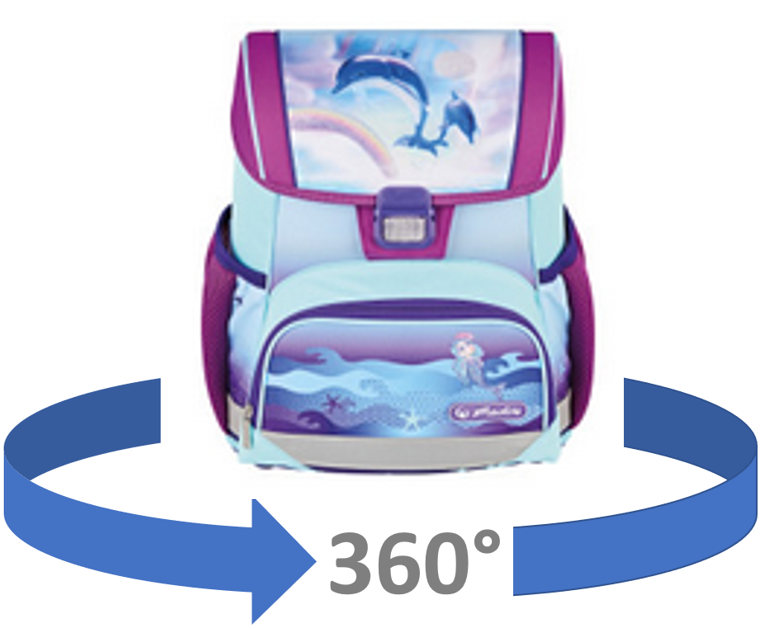 Schoolbag Loop Plus Ocean in H...