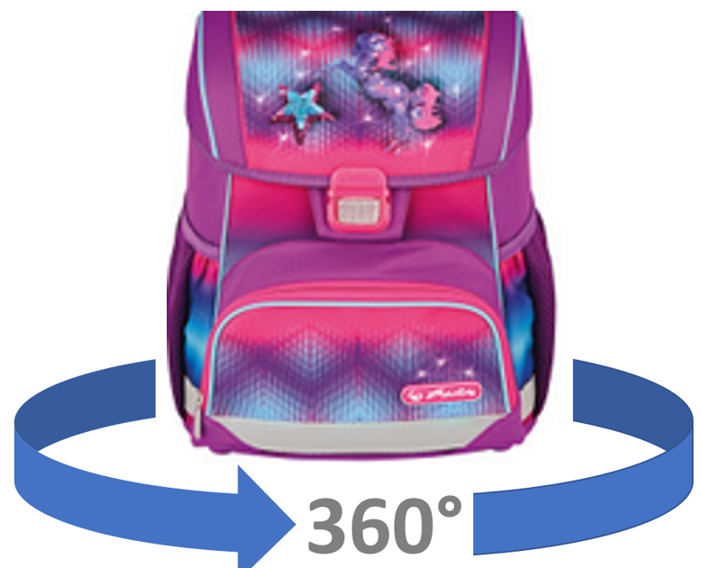 Schoolbag Loop Funky Horse, 36...