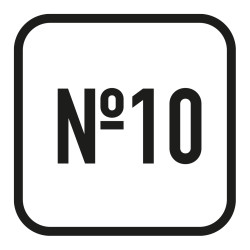 Staples no.10, Icon