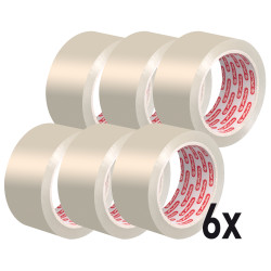 Packing tape transparent 6 rol...