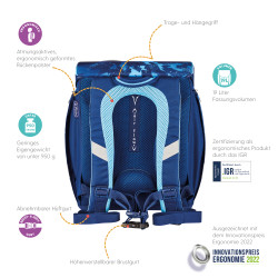 Schoolbag FiloLight Deep Sea b...