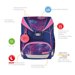 Schoolbag UltraLight Tropical...