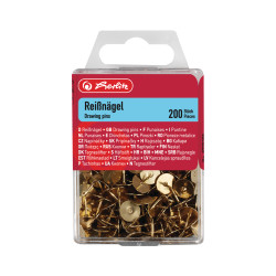 Thumbtack brass colour 200 pie...