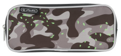 Double pencil pouch Camo gray,...