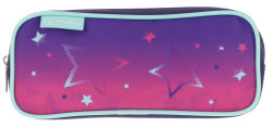 Double pencil pouch Pink Stars...