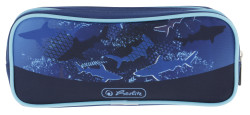 Double pencil pouch Blue Shark...