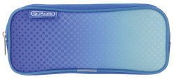 Double pencil pouch Blue/Turqu...