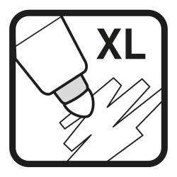 Ink eraser tip XL, Icon
