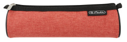 Pencil pouch round Bicolor ora...