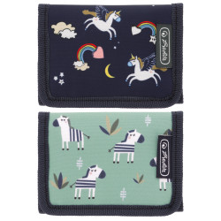 Children purse 2 motifs, front