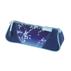 Pencil pouch triangular Blue I...