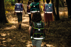Schoolbag, 5 children reflecti...