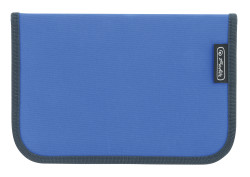 Pencil case Blue/Green, top vi...