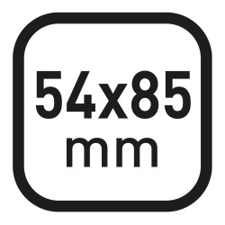 Format 54 x 85cm, icon