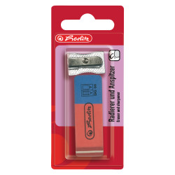 Sharpener & eraser set, bliste...