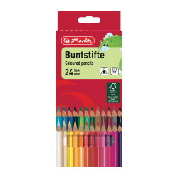 Coloured pencils triangular la...
