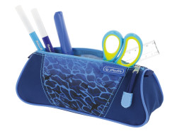 Pencil pouch triangular Blue...