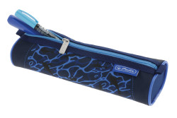 Pencil pouch oval Blue Shark o...