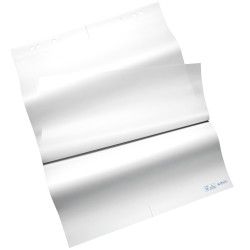 Flipchart pad  blank plain lea...