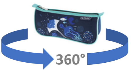 Pencil pouch Sport Deep Ocean,...