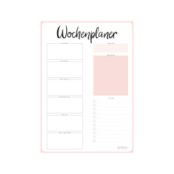Weekly planner 2025, front