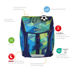 Schoolbag FiloLight Green Goal...