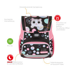 Schoolbag Loop Cute Cat front,...