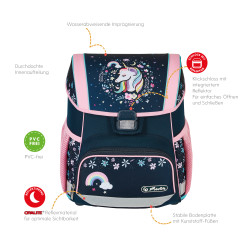 Schoolbag Loop Unicorn front,...