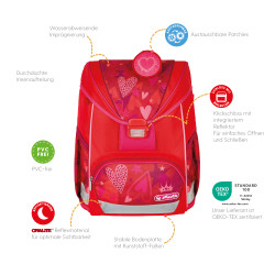 Schoolbag UltraLight Sweet Hea...