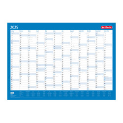 1-year wall planner wipeable 2...