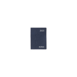 Pocket diary Metallic 2025 blu...