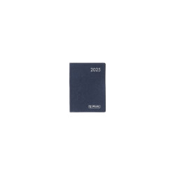 Pocket diary Metallic 2025 blu...