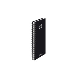 Spiral diary Foil 2025 black,...