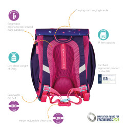 Schoolbag FiloLight Plus Pink...