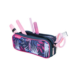 Double pencil pouch Indogo Flo...