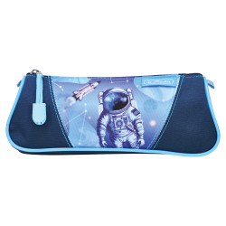 pencil pouch triangular cosmic...