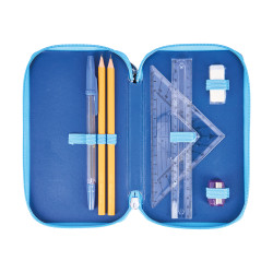 Double pencil case 23 pieces C...