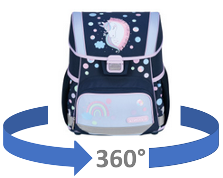 Schoolbag Loop Unicorn Dreams,...