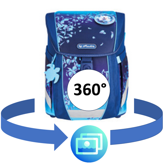 Schoolbag FiloActive Blue Ice,...