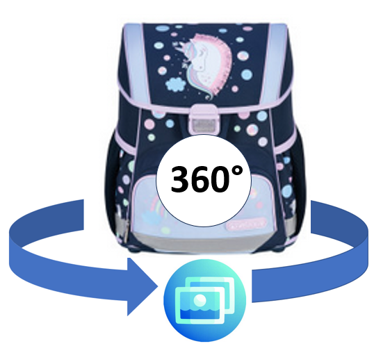 Schoolbag Loop Unicorn Dreams,...