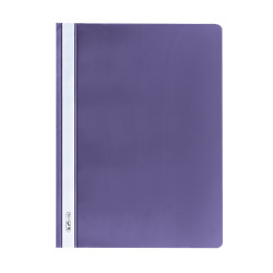 flat file A4 PP purple