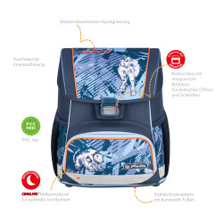 Schoolbag Loop TechMech front,...